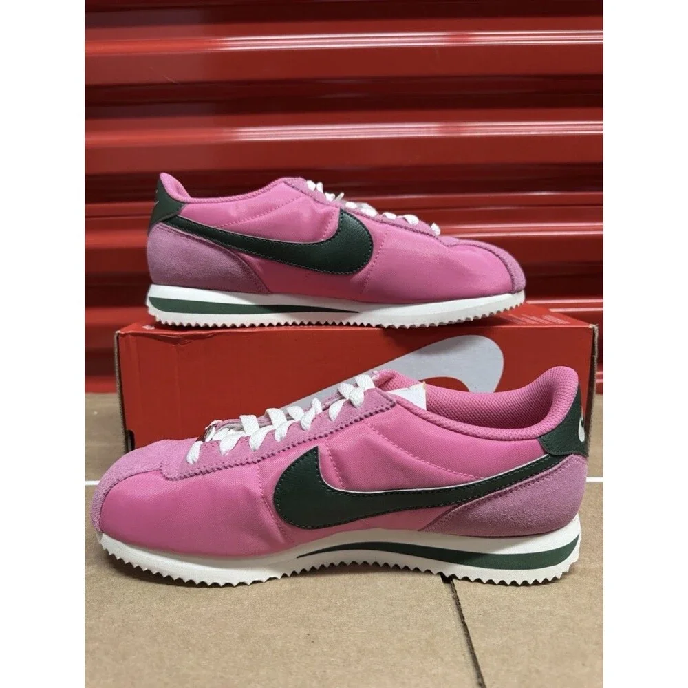 Nike Cortez Pinksicle Gorge Green IH2361-600 Womens NEW Pink White IH2361 600
